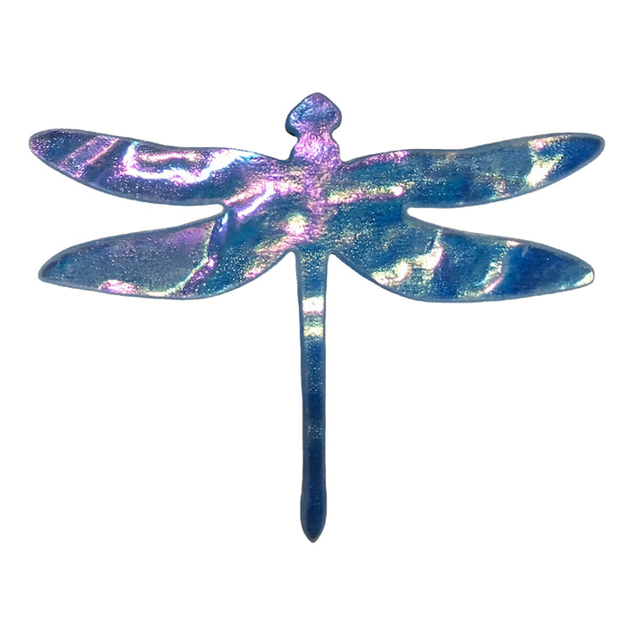 Aquatic Custom Tile Swimming Pool Step Marker Glass Dragonfly 5" Deep Blue
