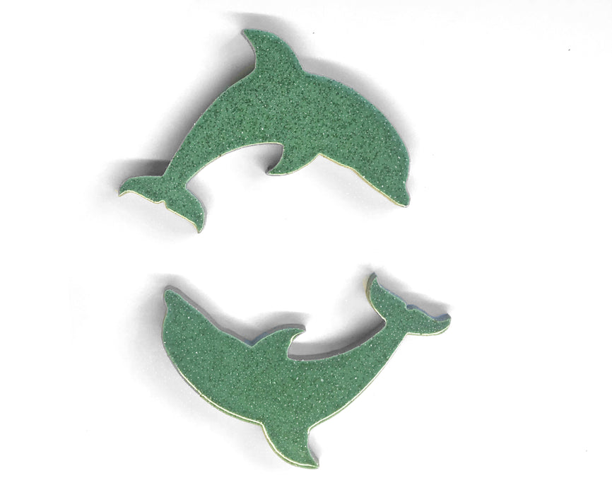 Glitter Dolphin Step Marker (2 PACK) - Meridian Tile
